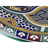 Zanya - Kolorowa umywalka ceramiczna z Maroka