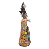 Frida Lisa - tradycyjna figura z Meksyku z motywem Talavera