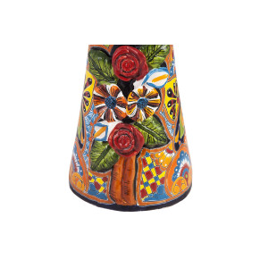 Frida Lisa - tradycyjna figura z Meksyku z motywem Talavera