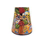 Frida Lisa - tradycyjna figura z Meksyku z motywem Talavera