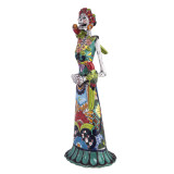 Frida Guacamayo - tradycyjna figura z Meksyku z motywem Talavera