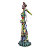 Frida Guacamayo - tradycyjna figura z Meksyku z motywem Talavera