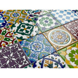 Pazzo - Carreaux patchwork marocain 10x10 cm, 50 carreaux par boîte (0,5m2)