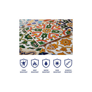 Pazzo - Carreaux patchwork marocain 10x10 cm, 50 carreaux par boîte (0,5m2)