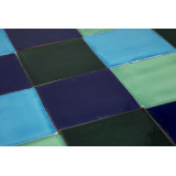 Malaquita - patchwork z płytek jednokolorowych 