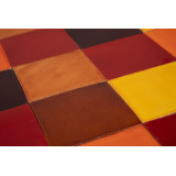Caramelo - patchwork z płytek jednokolorowych 