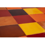 Caramelo - patchwork z płytek jednokolorowych 
