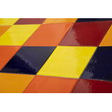 Intenso - patchwork z płytek jednokolorowych - 90 szt, 1 m2