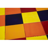 Intenso - patchwork z płytek jednokolorowych - 90 szt, 1 m2