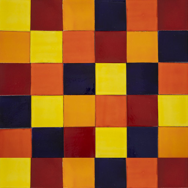 Intenso - patchwork z płytek jednokolorowych - 90 szt, 1 m2