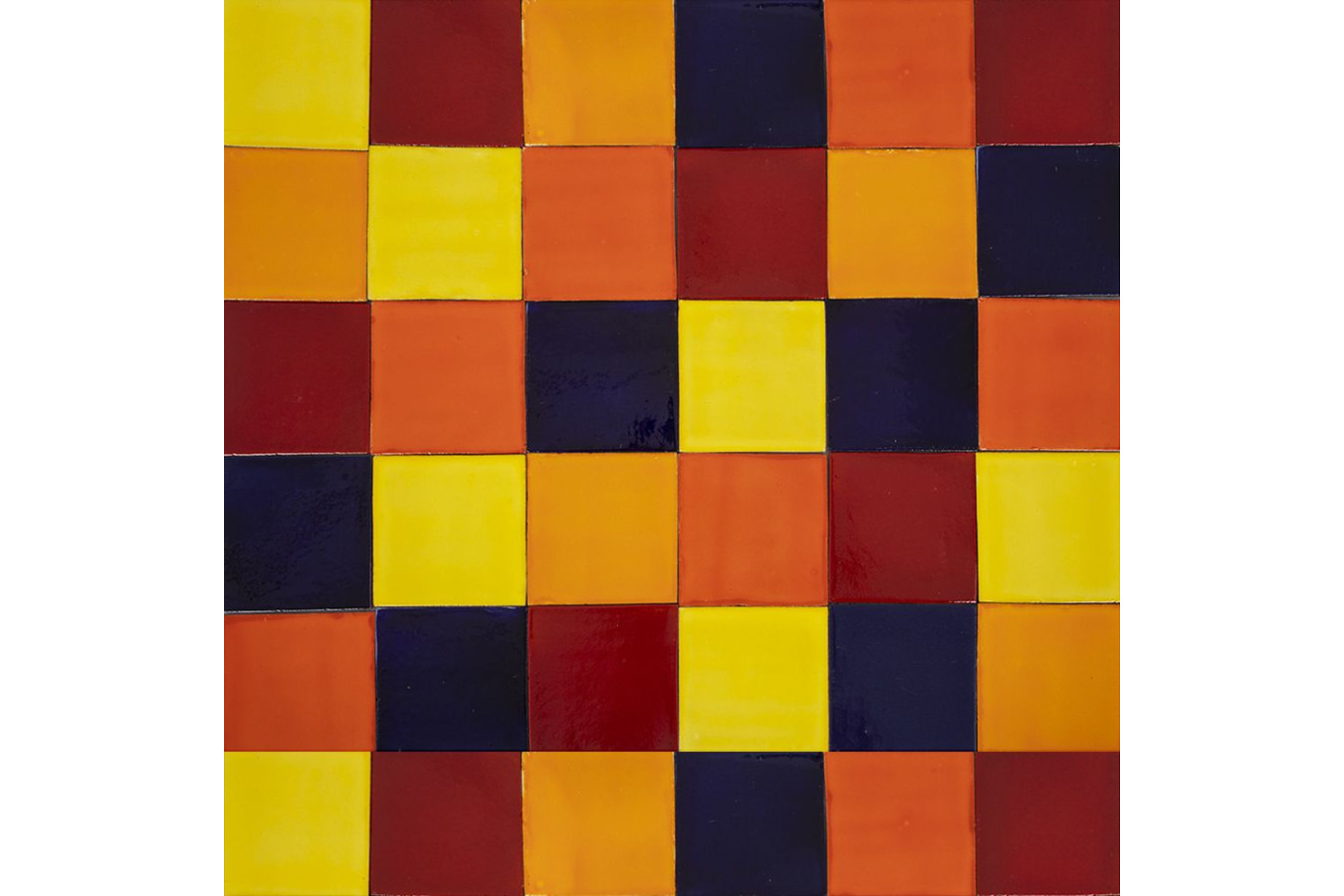Intenso - patchwork z płytek jednokolorowych - 90 szt, 1 m2
