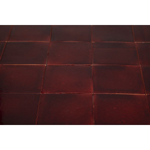 Vino cherry - Talavera carreaux unicolores - 90 pcs.