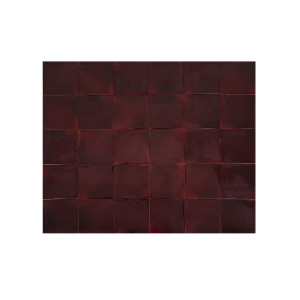 Vino cherry - Talavera carreaux unicolores - 90 pcs.