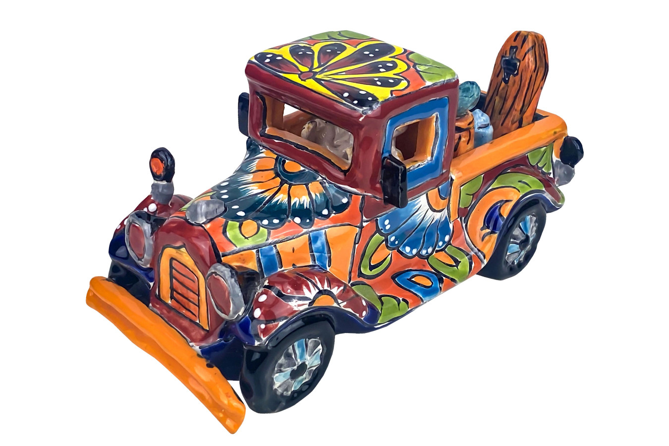Carcacha Mini - ceramiczna figurka samochodu