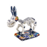 Burro y huesos - figurka osła z ceramiki