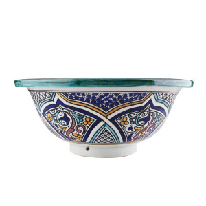 Mikhat - Umywalka ceramiczna z Maroka