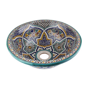 Mikhat - Umywalka ceramiczna z Maroka
