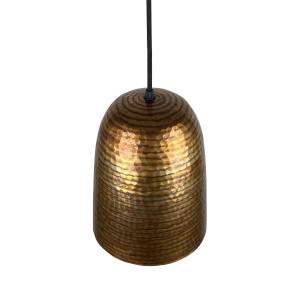 Aliso Fire - podłużna lampa miedziana z meksyku