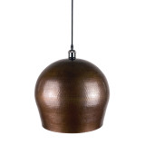 Cebolla - lampa z Meksyku patynowana - czysta miedź