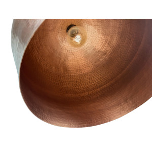 Cebolla - lampa z Meksyku patynowana - czysta miedź