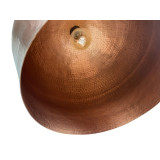 Cebolla - lampa z Meksyku patynowana - czysta miedź