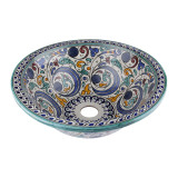 Hafi - ceramiczna umywalka  z Maroka