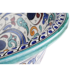 Hafi - ceramiczna umywalka  z Maroka