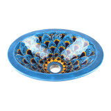 Aqua Azul Mini - owalna umywalka wpuszczana