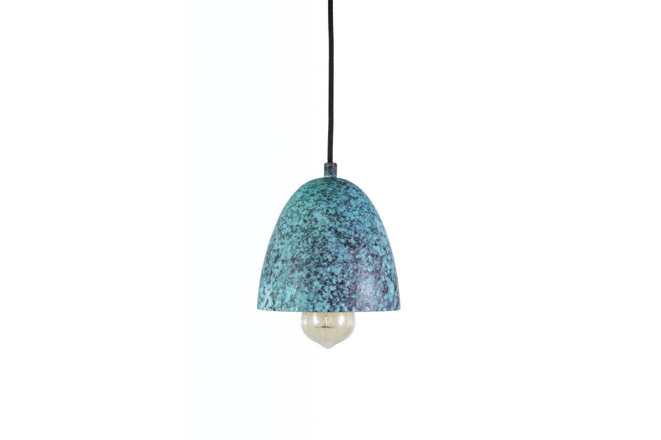 Cereza jade - patynowana lampa wisząca z Meksyku