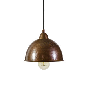 Platano - ręcznie wykonana lampa z Meksyku - czysta miedź