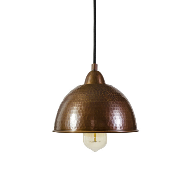 Platano - ręcznie wykonana lampa z Meksyku - czysta miedź