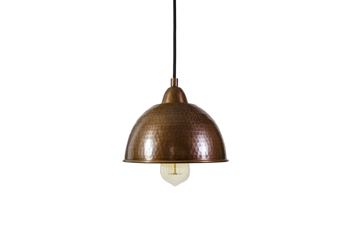 Platano - ręcznie wykonana lampa z Meksyku - czysta miedź