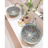 Mikhat - Umywalka ceramiczna z Maroka