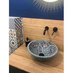 Mikhat - Umywalka ceramiczna z Maroka