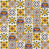 Sergio - patchwork z płytek ceramicznych - 30 sztuk