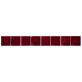 Vino cherry - Talavera carreaux unicolores - 90 pcs.