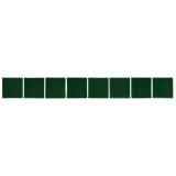 Verde Esmeralda vert - carreaux mexicains vert foncé