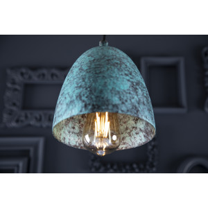 Cereza jade - patynowana lampa wisząca z Meksyku