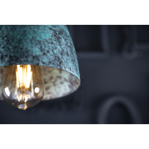 Cereza jade - patynowana lampa wisząca z Meksyku