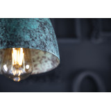 Cereza jade - patynowana lampa wisząca z Meksyku