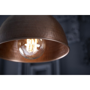 Platano - ręcznie wykonana lampa z Meksyku - czysta miedź