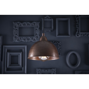 Platano - ręcznie wykonana lampa z Meksyku - czysta miedź