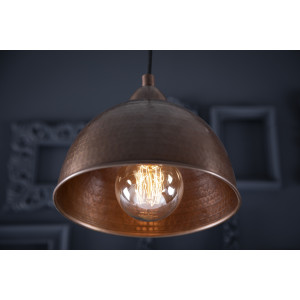 Platano - ręcznie wykonana lampa z Meksyku - czysta miedź