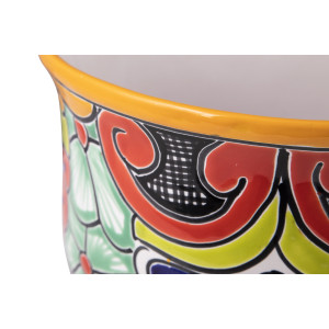 Doniczka Italiana - ceramiczna donica meksykańska