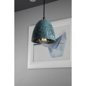 Cereza jade - patynowana lampa wisząca z Meksyku