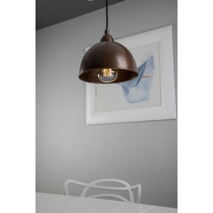 Platano - ręcznie wykonana lampa z Meksyku - czysta miedź