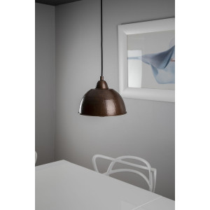 Platano - ręcznie wykonana lampa z Meksyku - czysta miedź