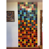 Intenso - patchwork z płytek jednokolorowych - 90 szt, 1 m2