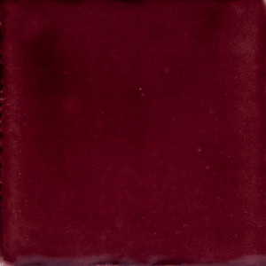 Vino Deslavado rouge - Talavera carreau rouge monochrome