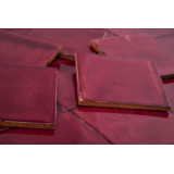 Vino Deslavado rouge - Talavera carreau rouge monochrome